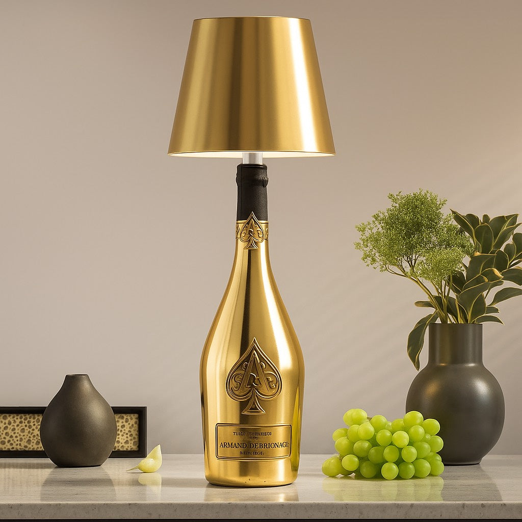Lampe bouteille sans fil